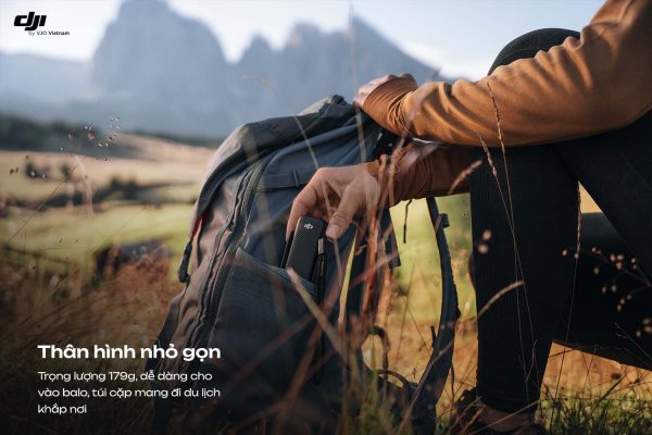 Pocket 3 nổi bật với thiết kế nhỏ gọn