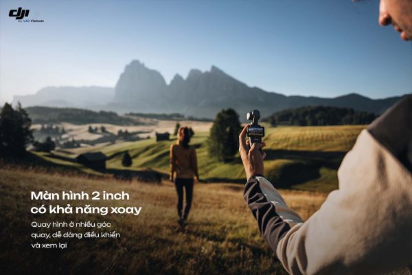 Pocket 3 được trang bị màn hình xoay lật